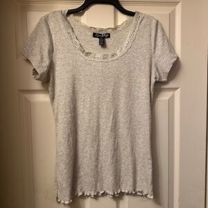 Lena Short Sleeved Tee, Color is Oatmeal, Size XL, Tags Still Attached!!!